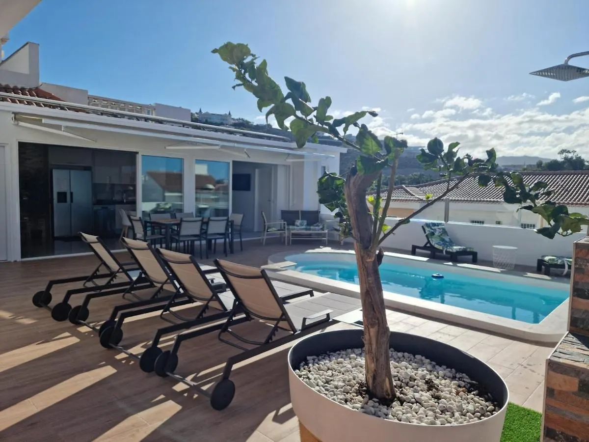 Fantastica Villa Cusmano Con Piscina Privada Costa Adeje  Espagne